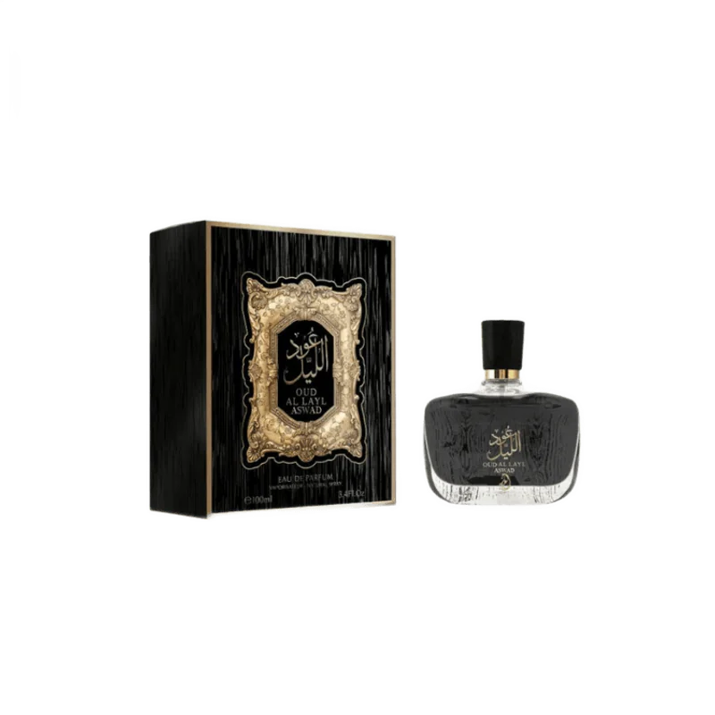Arabiyat Arabiyat Oud Al Layl Aswad Eau De Parfum 100ml for Men | Premium Arabic Oud Perfume | Long Lasting Fragrance decant
