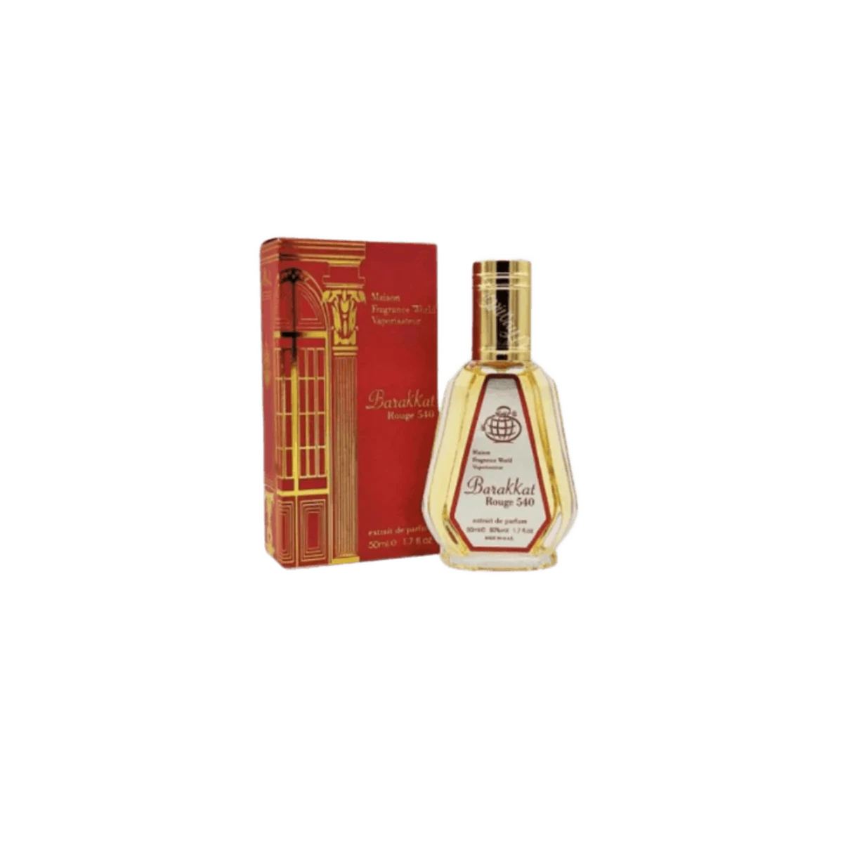 Fragrance World Fragrance World Barakkat Rouge 540 (Red)Extrait De Parfum 50ml For Men & Women Online India — featured in Best Year-Round Perfumes in India 2026 — 10 True 4-Season Picks