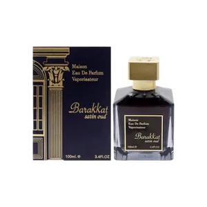 Buy Fragrance World Fragrance World Barakkat Satin Oud Eau De Parfum 100ml – Unisex Luxury Oud Perfume | Long Lasting Arabic Fragrance Online India - Original Men's Perfume