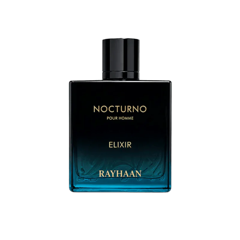 RAYHAAN Rayhaan Nocturno Elixir Pour Homme 100ml for Men | Long Lasting Luxury Arabic Perfume | Eau De Parfum decant